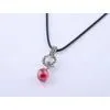 Shiny Polish or Satine Thai Silver Marcasite Pendant Jewelry With Crystal Gemstone thumbnail-1