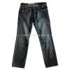 White Wash Jeans 100% Cotton Light Blue Denim in a Fashion Design thumbnail-2