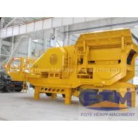 Mobile Tire Ore Crusher Station thumbnail-1