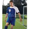 Rmoisture Wicking Mesh Cool Soccer Jerseys / Polyester 150gsm Sports Uniforms thumbnail-1