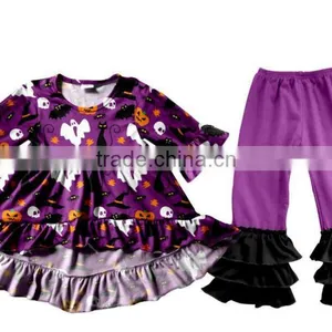 Newest Baby Girl Clothes Outfits Aztec Halloween Toddler Girl Outfit Boutique Clothing Child Girl Fancy Clothes thumbnail-1