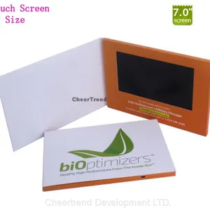 Standard A5 Size 7 Inch LCD Screen Card / Video Greeting Card / Video Brochure thumbnail-2