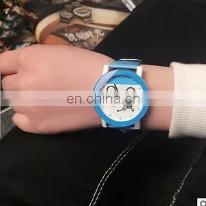Top Quality Fashion Diamond Leather Quartz Analog Watch Bicycle Watch Children Students Wrist Watch thumbnail-3