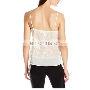 New Fashion Beautiful Spaghetti Strap Lady Blouse & Top thumbnail-2