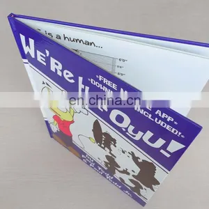 High Quality Custom A4 Cheap Factory Price Hardcover Book Printing Hardcover Story Book thumbnail-4