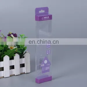 Factory Direct Selling Environmental Protection PP Plastic Packing Box, PVC Color Printing Box, Stationery Packing Box With Hang thumbnail-3