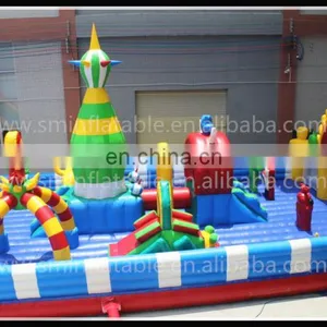Top Fun Inflatable Cartoon Funcity,interesting Amusement Park,outdoor Inflatable Park thumbnail-2