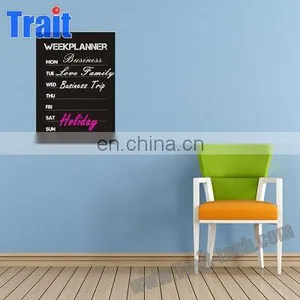 Whosaler Week Planner Removable Wall Sticker Dropship PVC Wall Decal Self-adhesive Blackboard thumbnail-1
