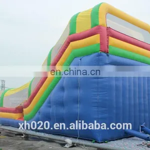 Commerical Steep Giant Outdoor Inflatable Slide With Sunshade thumbnail-2