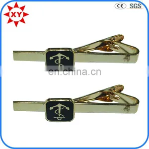 Cheap Custom Brass Tie Clip With Engraved Logo thumbnail-4
