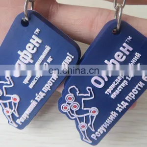 Cheap Custom Logo Pvc Key Rings thumbnail-4