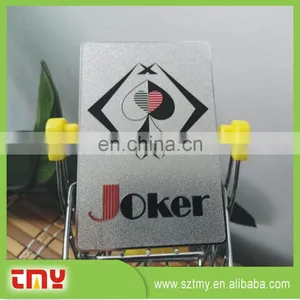 Hot Sale Free Sample Competitive Price Silkscreen Printing Metal Playing Card Manufacturer thumbnail-1