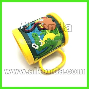 Custom Pvc Children Cartoon Animal Mugs for Promotional Gifts thumbnail-2