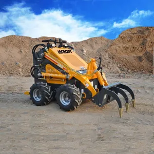 Mini Skid Steer Loader From China thumbnail-3