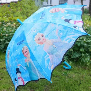 Wavy Edge Ice Colors Children Cartoon Umbrella thumbnail-1