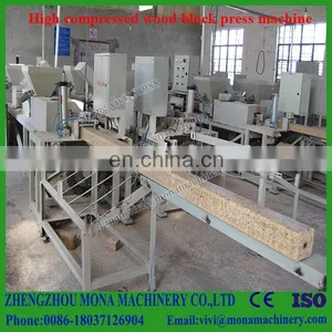 Wood Pallet Block Production Line/sawdust Recycling Wood Pallet Feet Making Machine thumbnail-4
