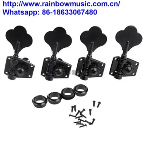 Left Inline Sealed Guitar Tuning Pegs Locking Machine Heads for Grover Guitar Replacement thumbnail-3