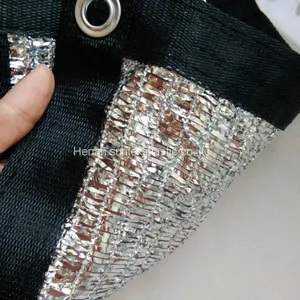 80% Shading 2*3M Silver Aluminum Shade Cloth Vehicle Car Cover Alumi Net Sliver Sun Shade Mesh thumbnail-2