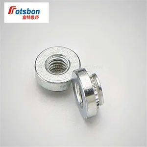 S-M2.5-0/S-M2.5-1/S-M2.5-2 Self-clinching Nuts Zinc Plated Carbon Steel Press In Nuts PEM Standard Factory Wholesales thumbnail-4