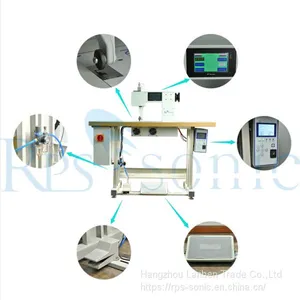 20kHz Ultrasonic Sewing Machine for Raincoat/Waterproof/Mackintoshn, Replacement Traditional Sewing Machine thumbnail-2