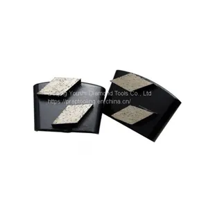 Diamond Floor Concrete Grinding Shoe Abrasive Disc Polishing Plate for HTC Grinder Machine thumbnail-2