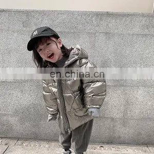 6321 Top Quality Baby Clothes Child Windproof Hooded White Duck Down Coat thumbnail-4