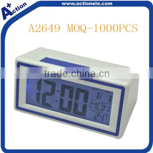 Sound Controlled Digital LCD Alarm Clock thumbnail-1