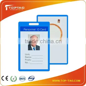 Wholesale Price13.56Mhz Personal ID Card,RFID ID Card With Printing Logo,UID/serial Number thumbnail-1