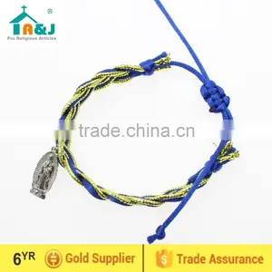 Our Lady of Guadalupe Braided Bracelet thumbnail-1