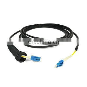CPRI Cable, MM, LC Dual OD IP-LC OD IP Dual, HF,OM2 Flexible Ended With NSN Boot for RF Module RRU thumbnail-1