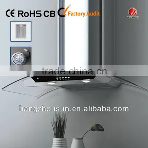Wall-mounted Stainless Steel Kitchen Hood thumbnail-1