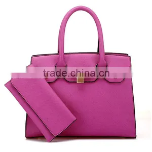 C88789A Fashion Women Tote 2 Pcs Handbags Wholesale Lady Bags thumbnail-1