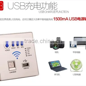 USB Wifi Wall Switch for Intelligent Household, Wifi Socket Wireless AP Router,power Socket Outlet Panel With USB Wall Socket thumbnail-4