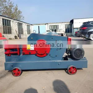 Round Flat Angle Manual Rebar Cutting Machines 4Kw 380V Iron Bar Rebar Cutter Machine thumbnail-1