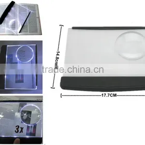 JAK HF4004A LED Book Light With Magnifier thumbnail-1