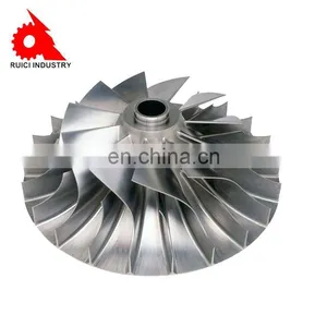Custom High Precision Stainless Steel Jet Water Pump Impeller thumbnail-1