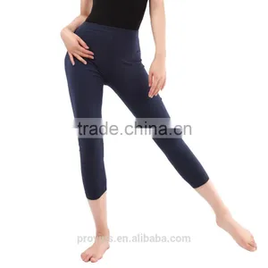 2517 Roll Down Dance Wear Capri Yoga Leggings, Shine Sport Leggings thumbnail-6