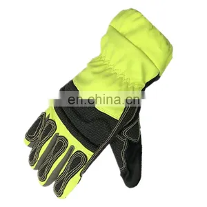 Firefighting Fireman Glove Gant Safety Firefigher Protection Fire Resistant Gloves thumbnail-5