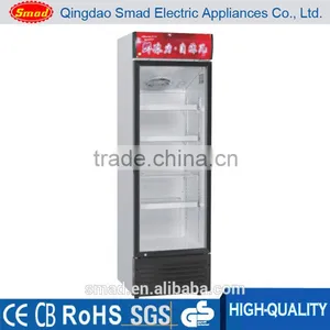 Compressor Cooling Single Glass Door Upright Refrigerated Showcase thumbnail-1