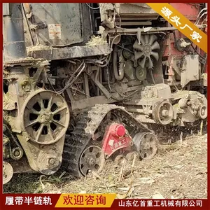 Customized Triangular Track Chassis to Prevent Vehicle Sinking in Muddy Terrain thumbnail-3