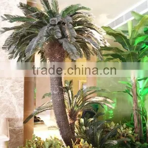 Trees & Plants Type Large Leaves Cheap Artificial Green Plants Cycads Plants thumbnail-2