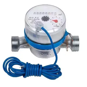 China Single Jet Dry Type Pulse Output Transmission Domestic Cold Water Meter thumbnail-1