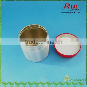 100g Food Grade Aluminum Jar With Red Aluminum Lid,aluminum Screw Jar With Red Aluminum Cap thumbnail-2