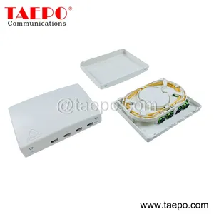 Sample Free Indoor 4 Port FTTH FTB Fiber Termination Box With SC Adapter From China Manufacturer TAEPO for Sale thumbnail-1