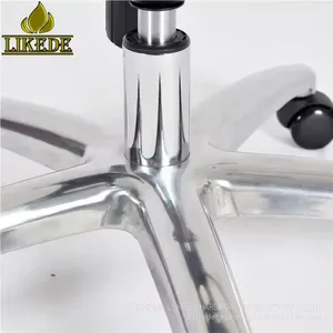High Quality Aluminum Alloy Office Chair Stand Base Hot Sale Accessory Furniture Leg Gaming Boss Chair Base Metal Leg thumbnail-4