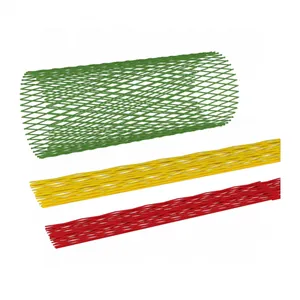 Polyethylene PE Plastic Netting Protection Telescopic Elastic Tubular Shaft Plastic Mesh Netting thumbnail-1