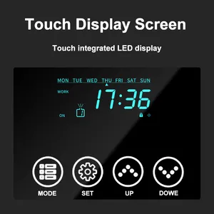 Cold Air Technologyb Digital Display Touch Screen Aromatherapy Nebulizer Essential Oil Scent Diffuser thumbnail-4