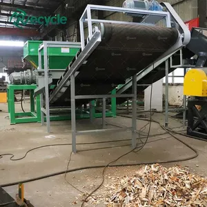 Full Automatic Scrap Metal Sheet Steel Rod Aluminum Frame Shredding Crushing Equipment thumbnail-3