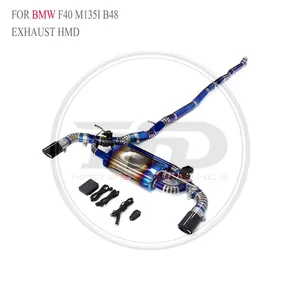 HMD Titanium Alloy Exhaust Catback for BMW F40 M135i B48/M240I B58 G42/340I F30/330i G20 Car Accessories Whatsapp+86 18946955156 thumbnail-1