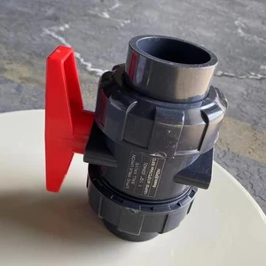 Plastic Ball Valve PP, PVC, PVDF thumbnail-2